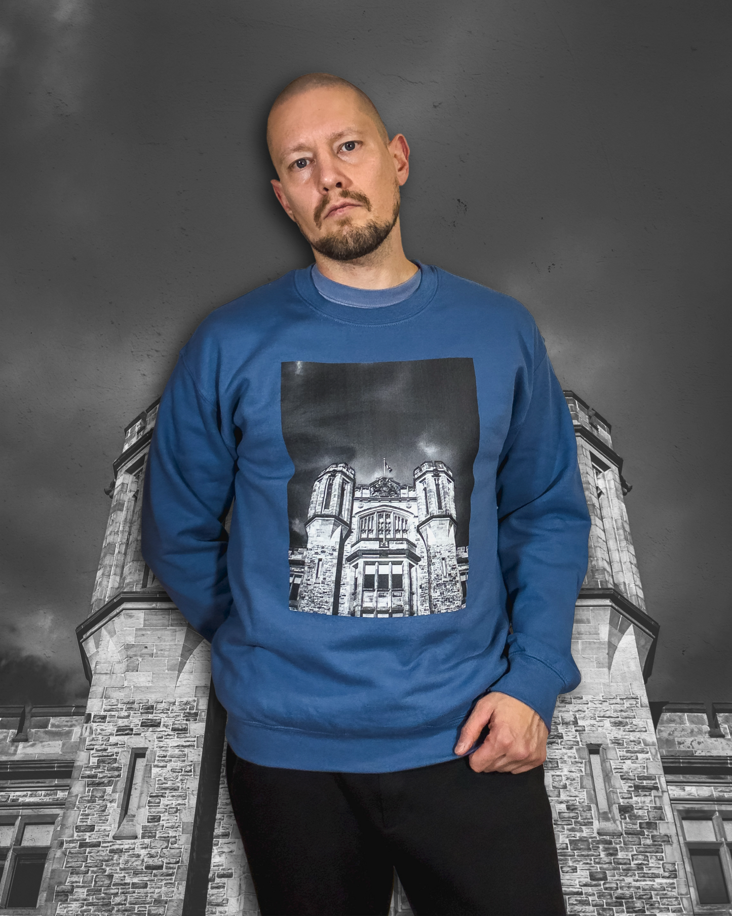 Size M | Connaught Building Unisex Sweatshirt