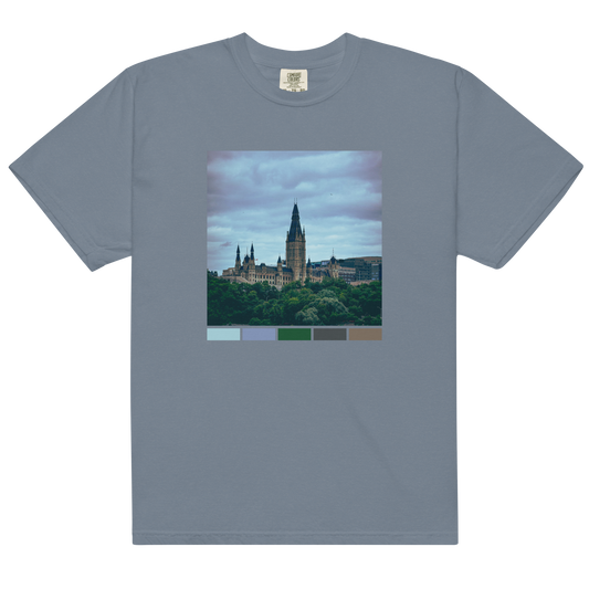 Ottawa Parliament Hill Unisex Heavyweight T-Shirt – Palette Edition