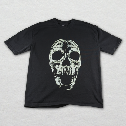 skull from east / oversized t-shirt