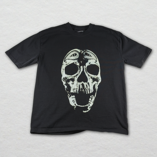 skull from east / oversized t-shirt