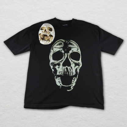 skull from east / oversized t-shirt
