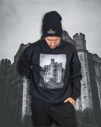 Size L | Connaught Building Gothic Style Unisex Sweatshirt