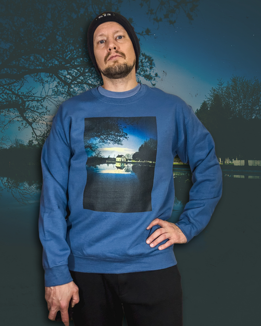 Ottawa Rideau Canal House at Night Unisex Sweatshirt