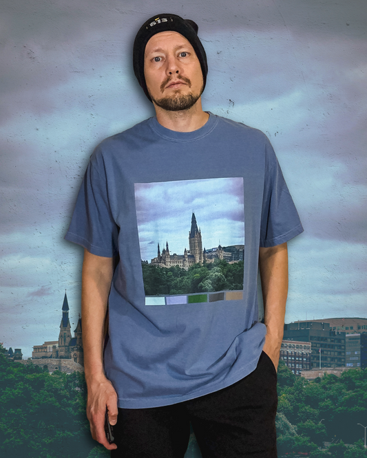 Ottawa Parliament Hill Unisex Heavyweight T-Shirt – Palette Edition