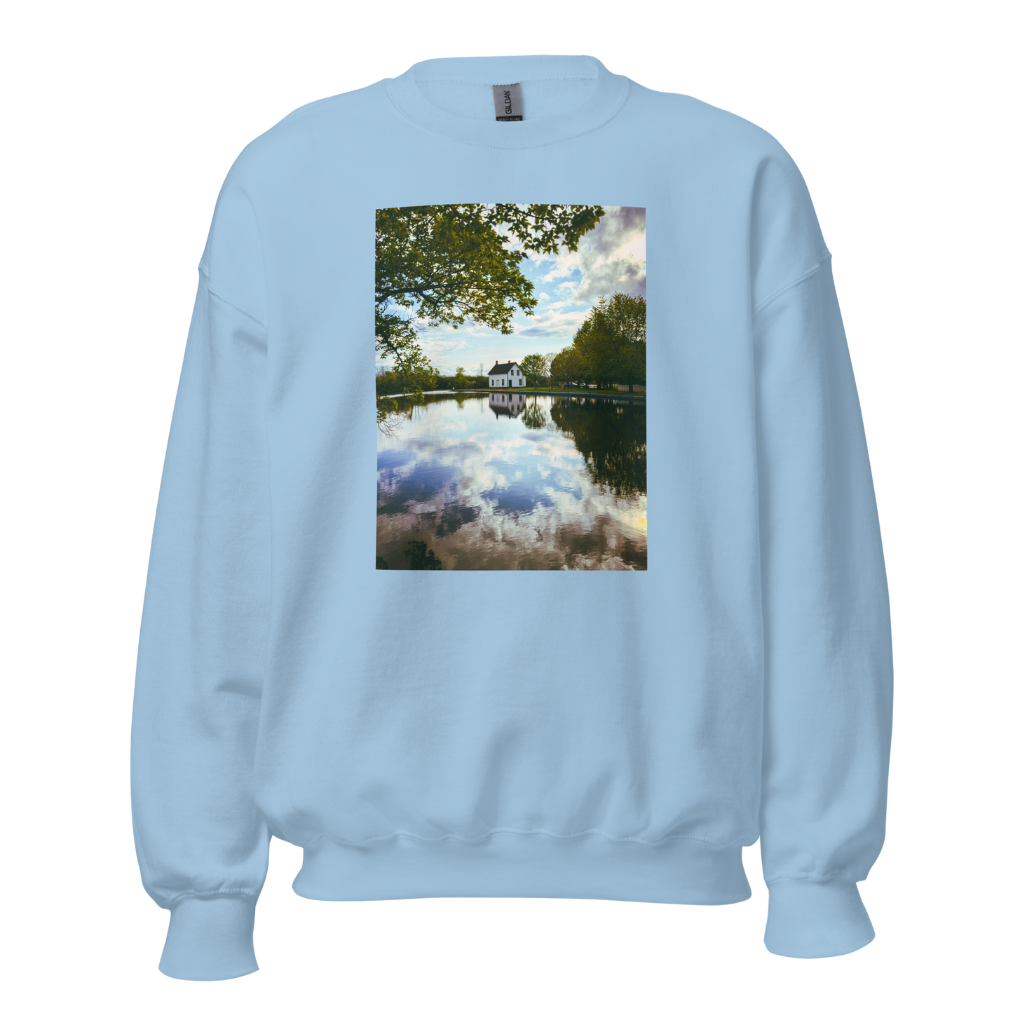 Size L | Rideau Canal House in Daylight Unisex Sweatshirt