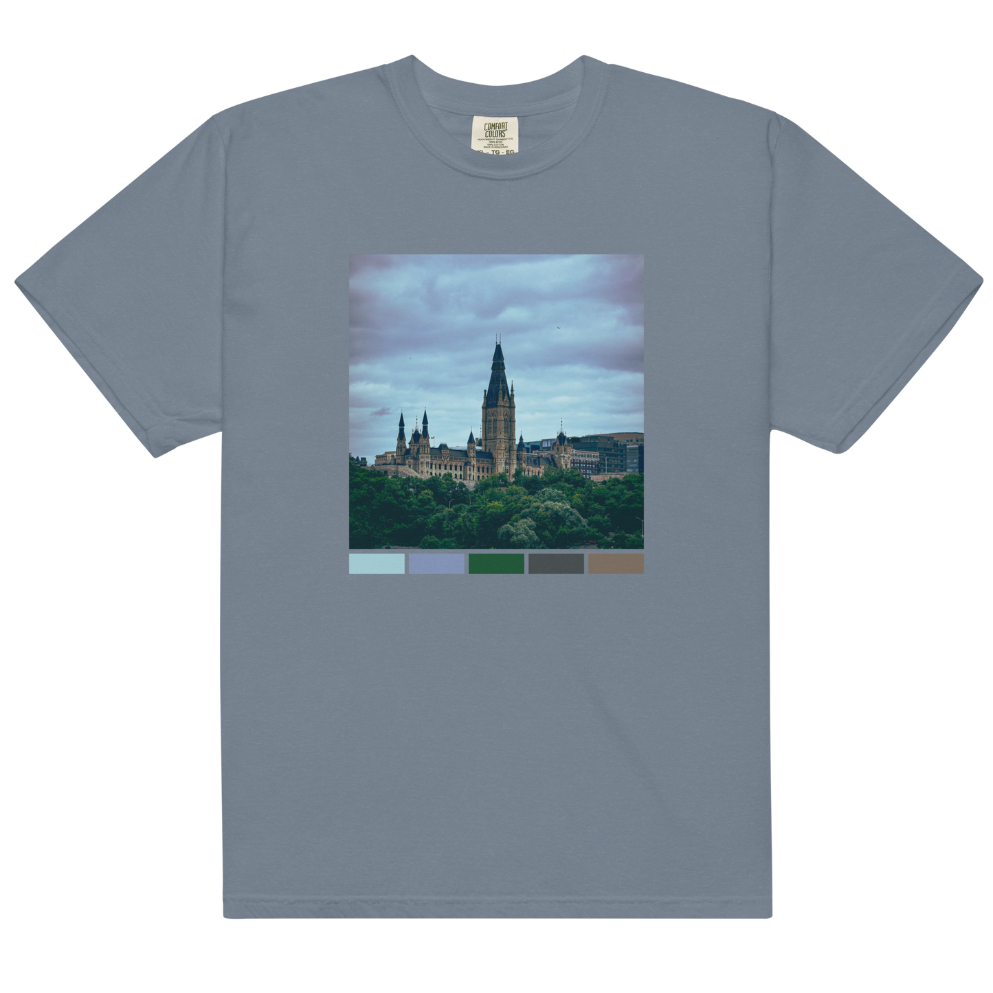 Size XL | Parliament Hill Unisex T-Shirt – Palette Edition